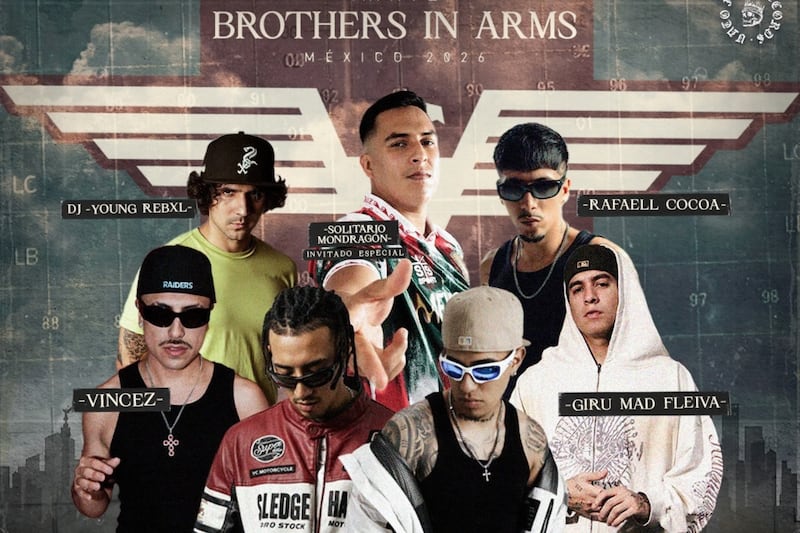 Raperos peruanos llegan a CDMX con "Brothers in Arms"