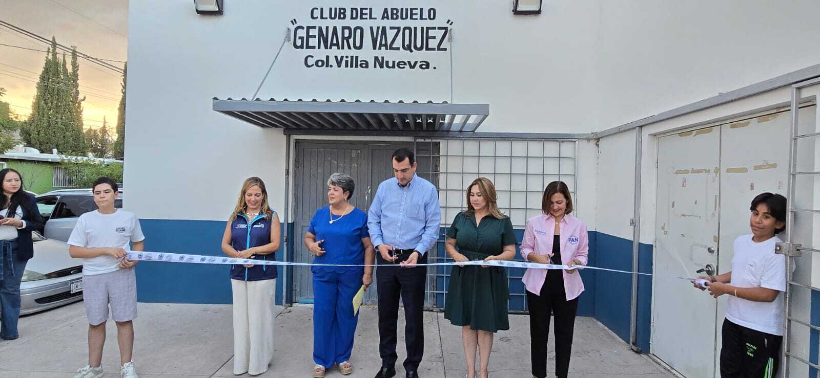 Estrena Club del Abuelo Genaro Vázquez nuevos espacios