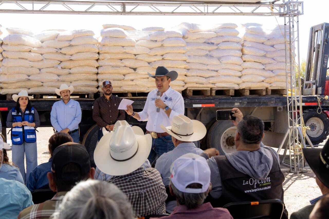 Chihuahua Capital también es campo: Bonilla a productores 