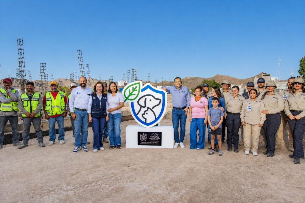 Obra del Centro de Protección Animal avanza en la capital 