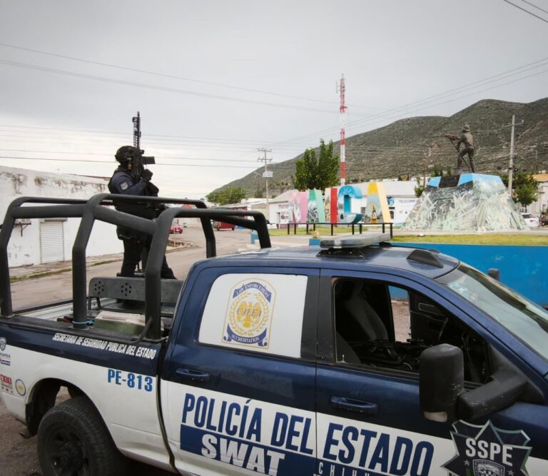 Despliega SSPE Fuerza Especial SWAT en la región de Chihuahua
