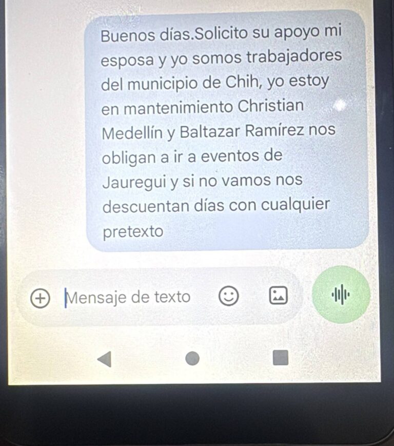 Acusan presión a empleados municipales para acudir a eventos de César Jáuregui