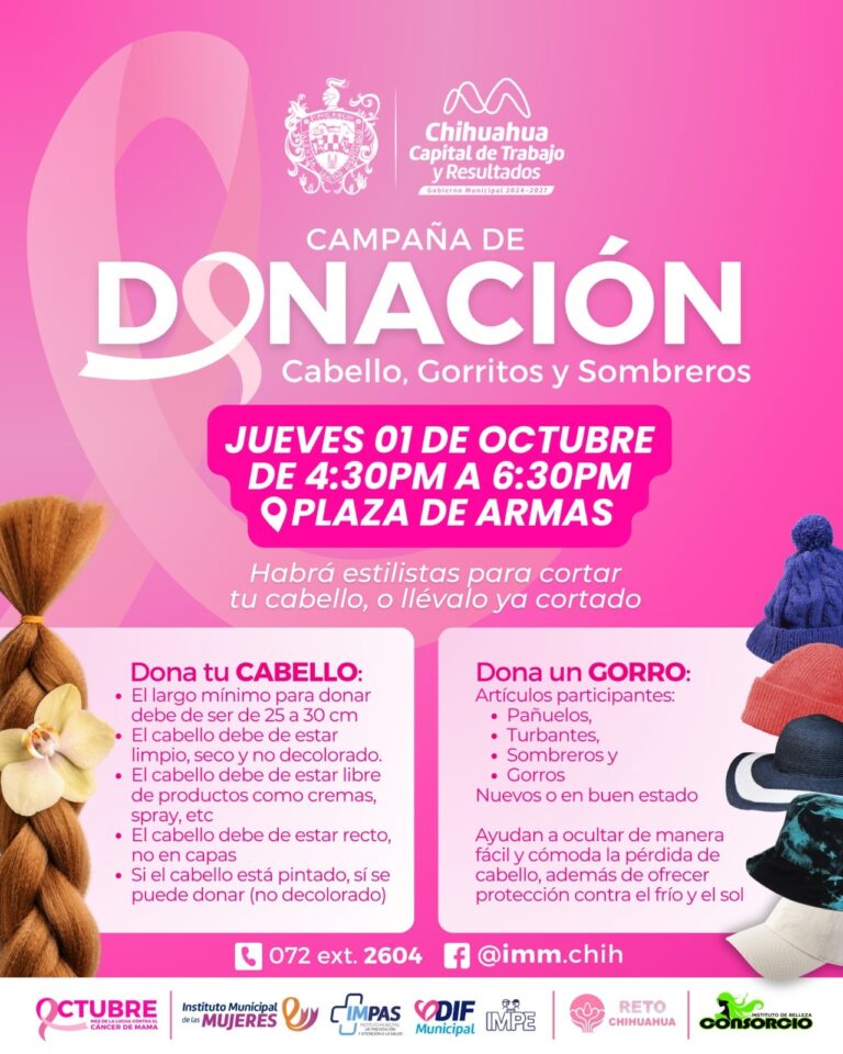 Invita IMM a sumarse a campaña de donación de cabello